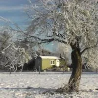 the abberton shepherds hut, hotel u gradu Evesham