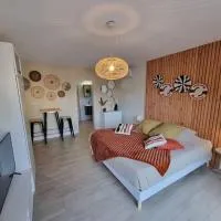 Lodge Cosy tout confort Lodge des Oliviers, viešbutis mieste Ganžas