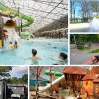 Chalet 4-6 personen op 5* camping Terspegelt, хотел в Еерсел