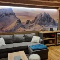 Appartement haut standing Arêches beaufort, hotel en Arêches