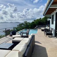 Jost Van Dyke, BVI 3 Bedroom Villa with Caribbean Views & Pool, hotel in Jost Van Dyke