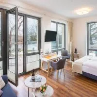 Haus am Spreebogen، فندق في فرستيتفالد