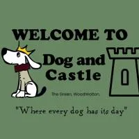 Dog and castle, hotel Wood Walton városában