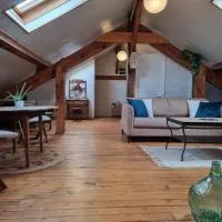 Joli appartement Quai 2 voie C parking gratuit, hotel en Bétheniville