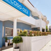 a building with a sign that reads casa aylv at Casa Azul Sagres - Rooms & Apartments