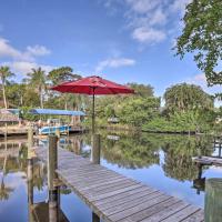 Stuart Vacation Rental Walk to Private Boat Dock!