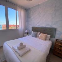 2BR with beachviews 1 min walking from the sea