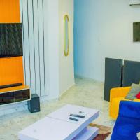 Beautiful 2-Bed With 24hrs Power Supply & Unlimited Internet, hotell i Lagos