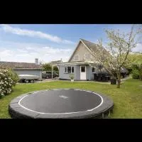 Big villa in stege near møns klint with trampolin, hotel Stegében