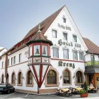 Hotel Kreuz Gästehaus und Lauchertbar mit Terrasse, hotel in Gammertingen