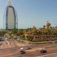 Stylish 1 Bed - Burj Al Arab View - Walk to Beach