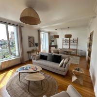 Appartement Enghien-les-Bains、アンギャン・レ・バンのホテル