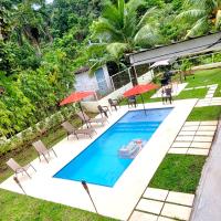 oasis with pool near Panama Canal, hotel Ancon környékén Panamavárosban