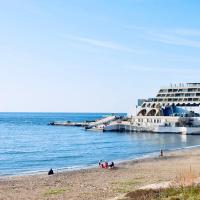 Confortables location familiale vue sur mer à Sidj Fredj, hotell i Staoueli