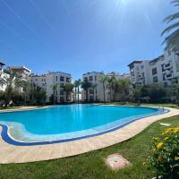 Marina Agadir - Luxury Pool view apartment 2Bdr, hotel in Marina, Agadir