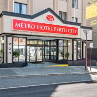 Metro Hotel Perth City, hotel East Perth környékén Perthben
