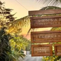 Sansara Surf Yoga & Resort, hotel i Cambutal
