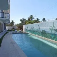 Condo vista al mar, alberca rooftop Chixchulub, hotel u gradu 'Chicxulub'