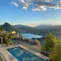 Panoramic Lugano, hotel en Aldesago