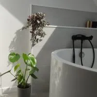 A l'Ombre des Bois, Chambre double vue jardin,伯夫龍河畔訥安的飯店