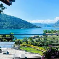 Vela di Soleville camere con e senza vista lago con ristorante & pizzeria, hotel din Sale Marasino