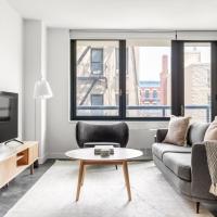 E Village 1BR w WD Elevator Gym NYC-889، فندق في ألفابت سيتي، نيويورك