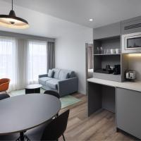 Residence Inn by Marriott Paris Charles de Gaulle Central Airport, hotelli Roissy en Francessa l&auml;hell&auml; lentokentt&auml;&auml; Pariisin Charles De Gaullen lentokentt&auml; 