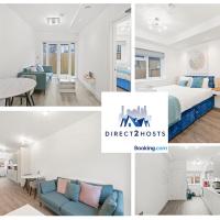 Bright and Stylish One Bedroom Flat by Direct2hosts Short Lets with great location!