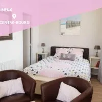 Studio Cosy LES ROSES TREMIERES 3 étoiles centre Plouharnel proche mer, отель в городе Плуарнель
