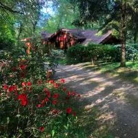Chambre d'hôte txaleta (le Chalet)、Saint-Priest-sous-Aixeのホテル