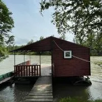 Small Cabin on river Jabukov cvet، فندق في Banatski Brestovac