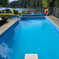luxury ocean dock pool villa, hotel near Nanaimo Airport - YCD, Ladysmith