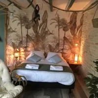 Au Domaine du Petit Cercoux、Saint-Saturnin-du-Boisのホテル
