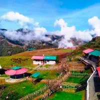 Bamboo Junction Resort - Kanatal, Valley & Mountain View, hotel Dhanaultiban