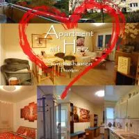Apartment mit Herz, hótel í Sondershausen