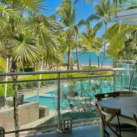 Stunning Beachfront Condo With Private Beach, Las Terrenas-El Limón, hotel din El Limón