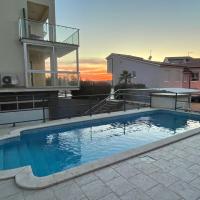 Lovely two bedroom apartment with a pool in Istria