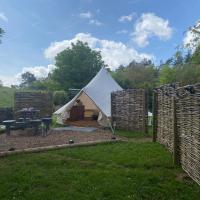 Bluebell bell tent The Roaches