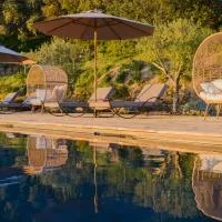 Terre de Maquis, maison d'hôtes vue mer Corse, hotel em Sari-dʼOrcino