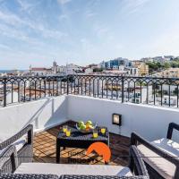 #164 Rooftop Old Town Ocean and City View, AC、アルブフェイラ、Albufeira Old Townのホテル