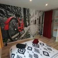 Le Vélo Vintage, Beau 2 pièces centre ville, Hotel in Tonneins