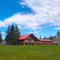 Viesnīca Cariboo Log Guest House pilsētā Lac La Hache, netālu no vietas Williams Lake Airport - YWL