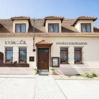 Strachotín में, होटल Penzion a vinařství Vyskočil Strachotín