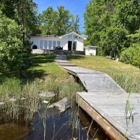 Newly built cottage located on a lake plot by Lake Flaten