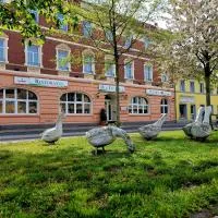 Hotel Due Fratelli, готель у місті Зенфтенберг