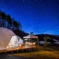 温泉グランピングWooods芸北, хотел в Kitahiroshima