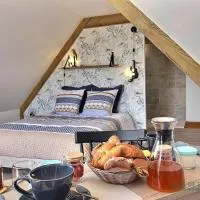 Chambre de kergomar, hôtel à Ploumilliau