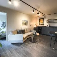 Studio Leilighet, nyoppusset, hôtel à Langevåg