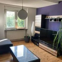 Sonnige Etagen-Wohnung, alleinige Nutzung, Wasserbett, hotel v destinaci Neunkirchen