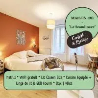 Viesnīca Appart LE SCANDINAVE - Maison 1911 - confort & prestige pilsētā Žjēna